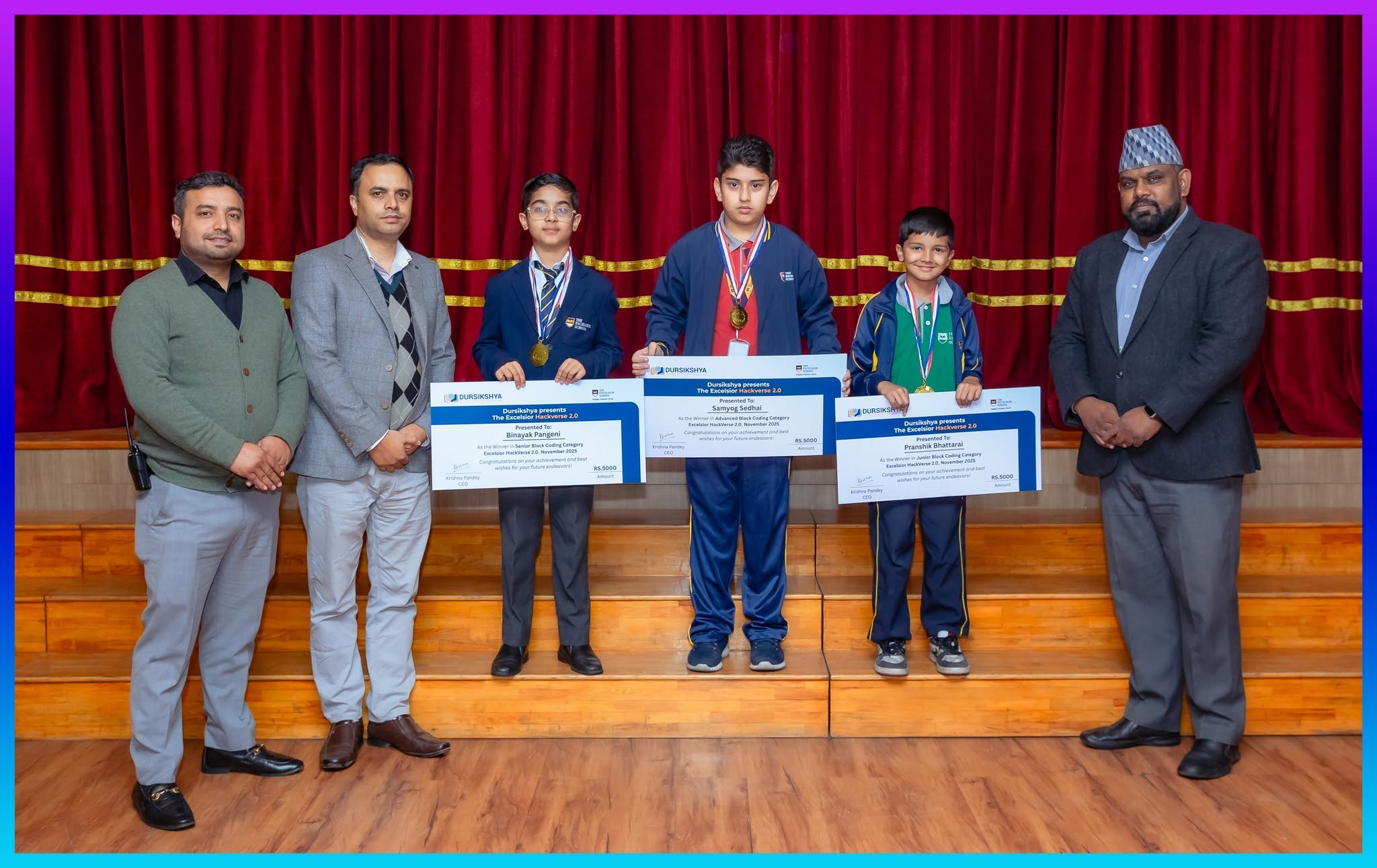 Prize distribution